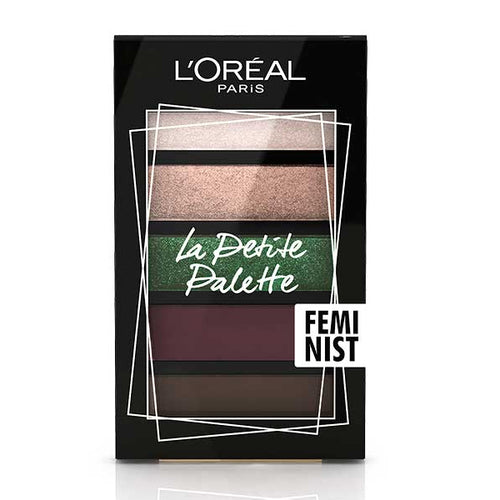 L'Oreal Paris La Petite Mini Eyeshadow Palette, 5 Highly Pigmented Matte & Shimmer Velvet Shades