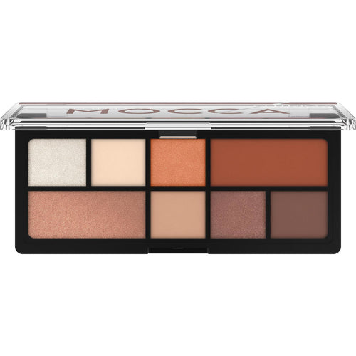 Catrice Cosmetics The Hot Mocca Eyeshadow Palette, Highly Pigmented Warm Nude & Mocha Shades - 9g