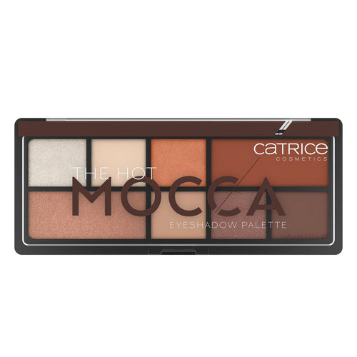 Catrice Cosmetics The Hot Mocca Eyeshadow Palette, Highly Pigmented Warm Nude & Mocha Shades - 9g