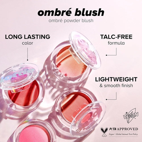 Satin Glow Gradient Ombre Blush Palette