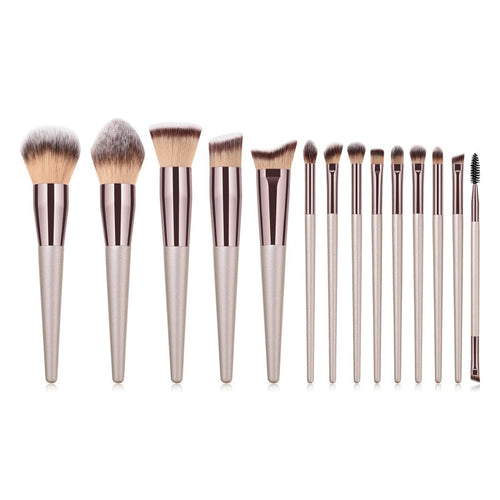 14-Piece Foundation, Blush & Contour Sculpting Brushes
