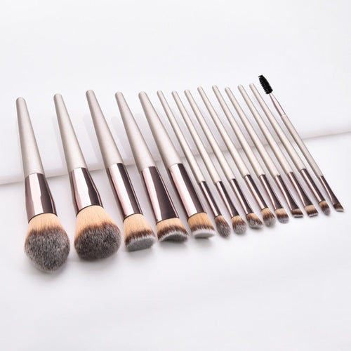 14-Piece Foundation, Blush & Contour Sculpting Brushes