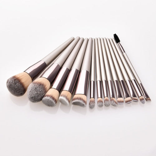 14-Piece Foundation, Blush & Contour Sculpting Brushes