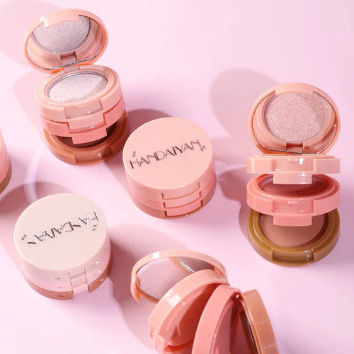 HANDAIYAN Signature Sculpt & Glow 3-in-1 Face Palette