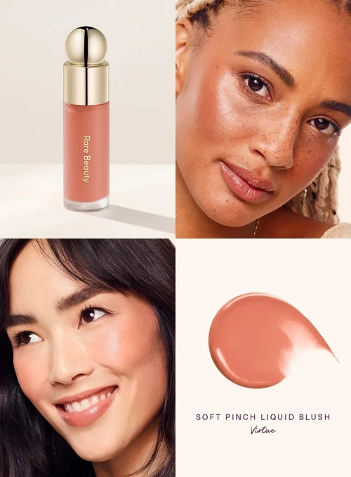 Rare Beauty Soft Pinch Liquid Blush – Multi-Use Matte & Dewy Cheek Blusher