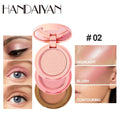 HANDAIYAN Signature Sculpt & Glow 3-in-1 Face Palette