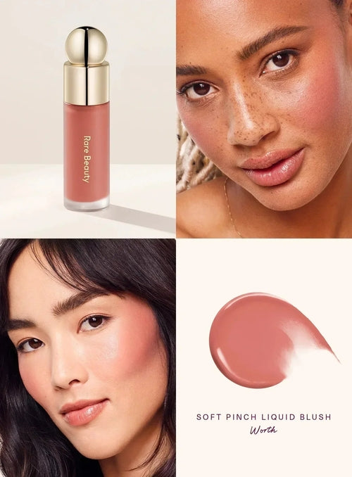 Rare Beauty Soft Pinch Liquid Blush – Multi-Use Matte & Dewy Cheek Blusher