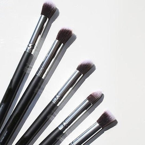 "Professional 10-Piece Makeup Brush Set – Premium Synthetic Face & Eye Cosmetic Tool Kit"