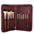 Professional 12-Piece Full Face & Eye Artistry Brush Collection