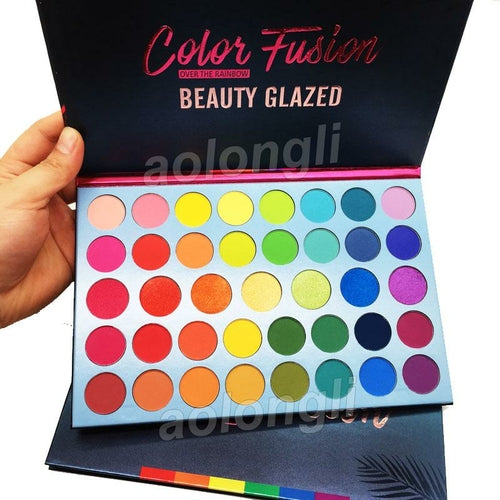 Beauty Glazed Color Fusion 39-Color Eyeshadow Palette (Over The Rainbow Edition)