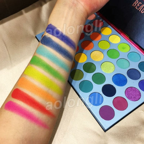 Beauty Glazed Color Fusion 39-Color Eyeshadow Palette (Over The Rainbow Edition)